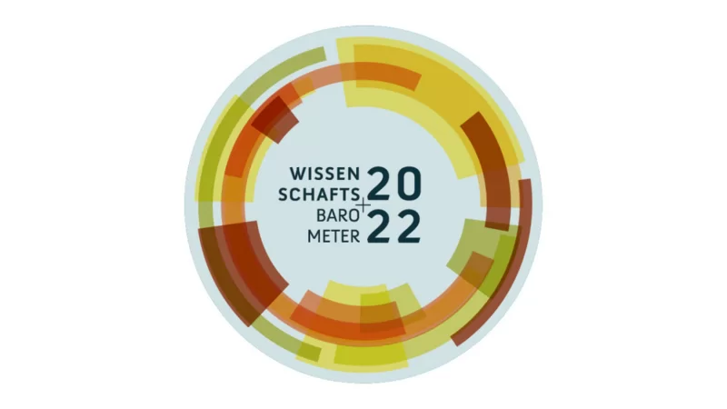 Logo Wissenschaftsbarometer 2022